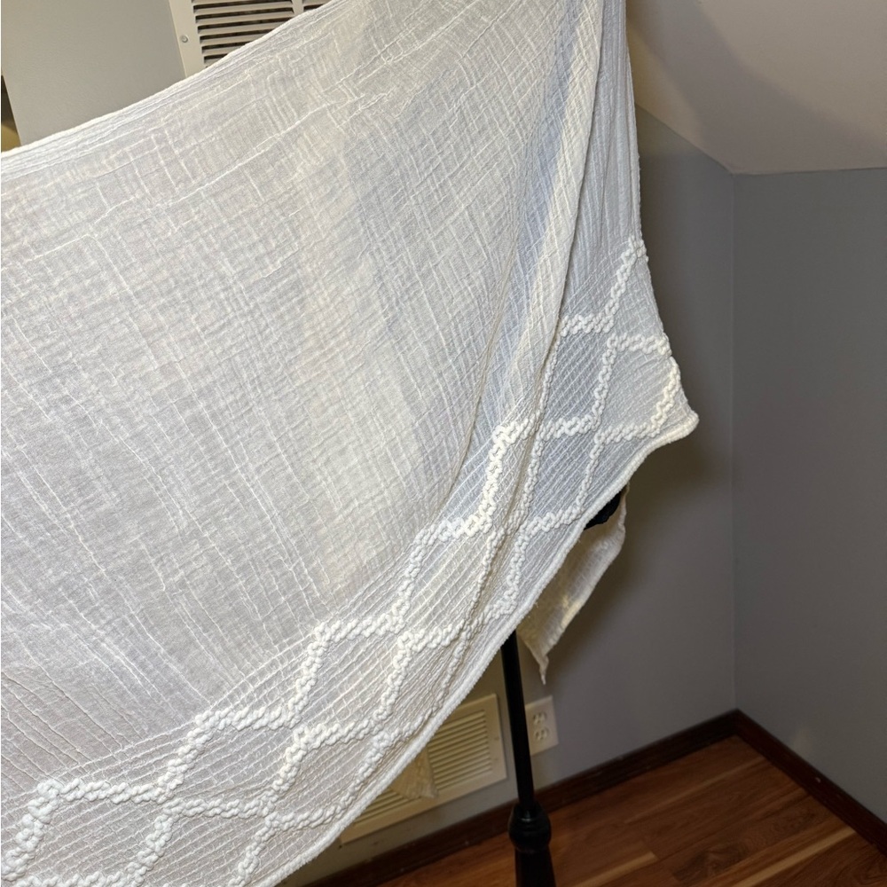 Apt. 9 Ivory Open-Front Textured Kimono - Picture 3 of 5